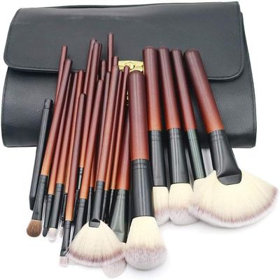 26pcs Makeup Brush Set Mahogany Makeup Brush Beauty Tool Set Liquid Foundation Blush Eyeshadow Brush Makeup Brush Set