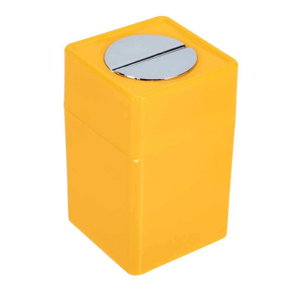 Beavorty Plastic Blades Disposal Case for Safety Razor Blades Secure Storage Box Compact and Portable Design for Home and Travel Use