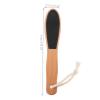 Beaupretty 2pcs Foot Callus Remover Wooden Handle Exfoliating Dead Skin Scrub for Foot Care for Home and Professional Pedicure Use view 3