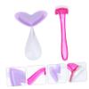 DECOMELODY Bikini Razors for Women Hair Removal Shaver Threaded Hair Cutter Body Trimmer Quick Cutter Women's Skin Care Tool Random Color view 3