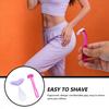 DECOMELODY Bikini Razors for Women Hair Removal Shaver Threaded Hair Cutter Body Trimmer Quick Cutter Women's Skin Care Tool Random Color view 4