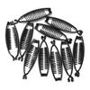 10pcs Black Banana Hair Clips for Long Curly Hair Firm Grip view 1