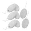BESTYASH 8pcs Oval Foot Grinding Stones Dead Skin Remover Rubbing Tool for Smooth Feet Portable Pumice Removal view 1