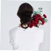 Beavorty Messy Bun Hairpiece Curly Hair Bun Scrunchies for Women Heat Resistant Synthetic Hair Accessories for Daily Wear Easy to Use with Elastic Band for Weddings and Parties view 2