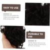 Beavorty Messy Bun Hairpiece Curly Hair Bun Scrunchies for Women Heat Resistant Synthetic Hair Accessories for Daily Wear Easy to Use with Elastic Band for Weddings and Parties view 3