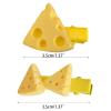 10Pcs 3D Cheese Hair Clips Hairpins Hair Barrettes Cute Hair Accessories Unique Gift Hair Tools Super Cute Decor view 2