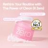 BANILA CO Clean It Zero 3-Step Skincare Set | Original Cleansing Balm 180ml + Foam Cleanser 150ml + Pink Hydration Toner Pads (70ea) | Vegan, All Skin Types view 2