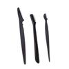 BESTYASH 3pcs Portable Eyebrow Razor Kit Set Plastic Handle and Cover for Women Girls view 1