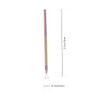 FRCOLOR 2pcs Cuticle Remover Tool Ergonomic Nail Pusher for Manicure and Gel Polish Removal Durable Nail Art Supplies for Salon and Home Use view 2