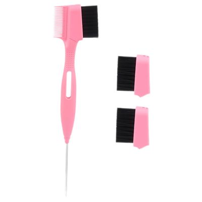 CALLARON Replacement Hair Edge Brush Eyebrow Comb Brush for Women Portable Eyebrow Comb Hair Accessories