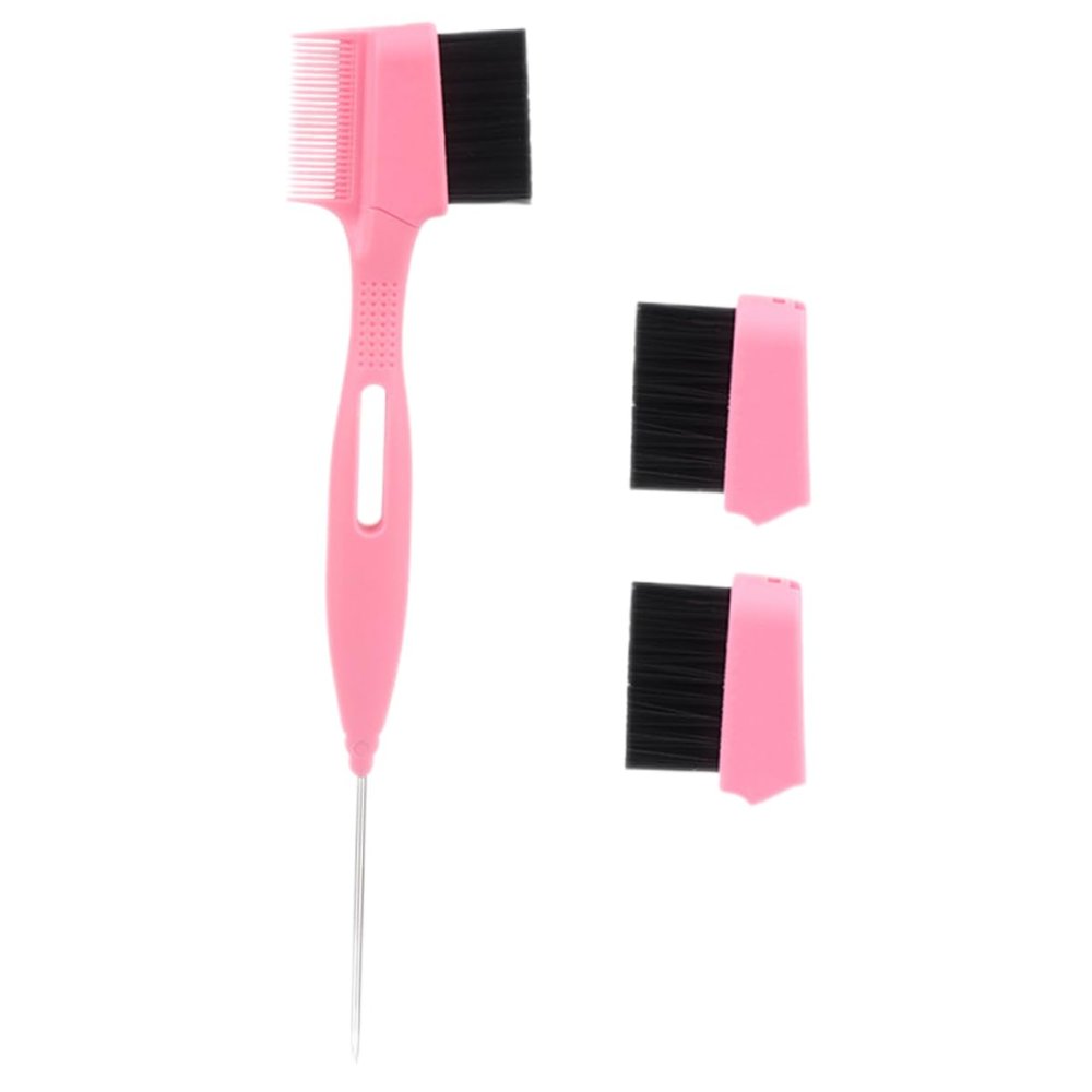 CALLARON Replacement Hair Edge Brush Eyebrow Comb Brush for Women Portable Eyebrow Comb Hair Accessories