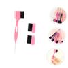 CALLARON Replacement Hair Edge Brush Eyebrow Comb Brush for Women Portable Eyebrow Comb Hair Accessories view 2