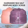 Dr.Melaxin Guerande Sea Salt Perfume Exfoliating Body Scrub for Smooth Skin Body, Amber & Vanilla Scent+Coral Rose Scent view 2