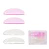 Curacoro Lash Lift Shields, 4 Pcs Korean Lash Lift Pads Self Adhesive, Lash Lifting Shields for Eyelash Straightening and Lifting, Reusable Silicone Lash Rods for Eyelash Perm Lamination view 1