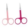 Vaguelly 2pcs Portable Eyebrow Scissors Stainless Steel Beauty Tool for Women Ergonomic Handle for Comfortable Grip Lightweight and Easy to Carry for Home and Salon Use view 1