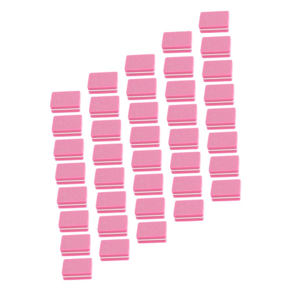 Happyyami 100Pcs Nail Shaping Files Mini Sponge Nail for Nail Salon Use Lightweight and Portable Nail Sanding Tools for Natural and Nails