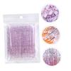 BIUDECO 200Pcs Eyelash Cleaning Swabs Practical Beauty Tool for Eye Makeup Removal for Eyelash Extensions Nail Art and Crafting Projects view 2