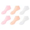FONDOTIN 1pair Silicone Moisturizing Socks for Women Flexible Gel Foot Covers for Dry Cracked Feet for Soft Smooth view 1