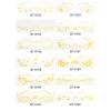 1 Sheet Glitters Freckles Face Tattooing Face Decals For Cosplay Princess Halloween Christmas Music Festival Parties view 4