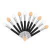 10 Pcs Eyeshadow Brushes Sponge Brushes Eyeshadow Applicator Cosmetic Brushes Makeup Tool For Lady Women Beauty view 1