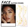 1 Sheet Glitters Freckles Face Tattooing Face Decals For Cosplay Princess Halloween Christmas Music Festival Parties view 4