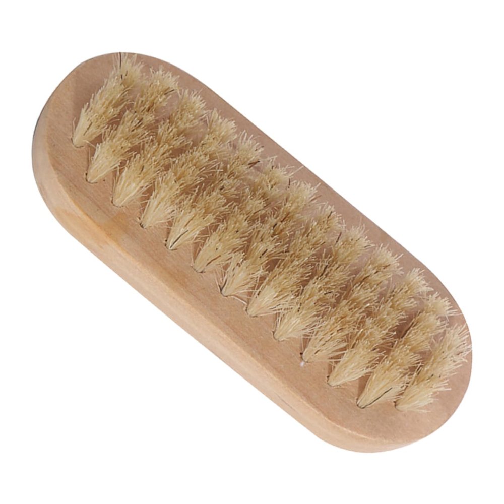 FRCOLOR Nail Brush for Cleaning Double-sided Nail Brush Fingernail Scrub Cleaning Manicure