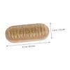 FRCOLOR Nail Brush for Cleaning Double-sided Nail Brush Fingernail Scrub Cleaning Manicure view 2