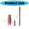 5 In 1 Lipstick Set For Women Girls Matte Liquid Lipstick +Shimmer Lip Gloss + Plumping Lip Gloss + Lip Liner Pencil view 3