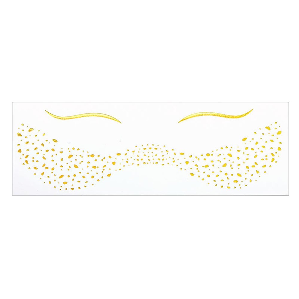 1 Sheet Glitters Freckles Face Tattooing Face Decals For Cosplay Princess Halloween Christmas Music Festival Parties