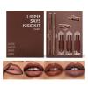 5 In 1 Lipstick Set For Women Girls Matte Liquid Lipstick +Shimmer Lip Gloss + Plumping Lip Gloss + Lip Liner Pencil view 3