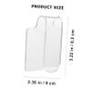 DECOMELODY 2pcs Professional Handheld Palette Mix Transfer Makeup Tools Acrylic Nail Art for view 2