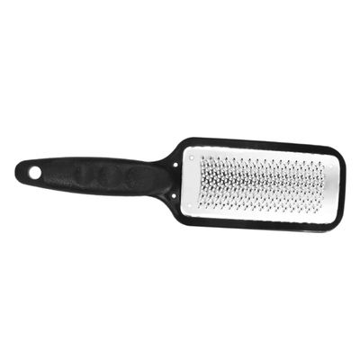 BATHVEVE Stainless Steel Foot File for Dead Skin Removal Exfoliating Scrub Tool for Pedicure Portable and Easy to Store for Home and Travel Use