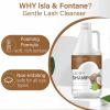 Isla & Fontane Lash Shampoo Bulk  Multi-Scent Series  68 fl oz / 2L | Gentle Eyelash Cleanser Bulk for Lash Extensions | Non-Irritating | Professional Lash Bath Foam For Salon And Home Use (Coconut) view 2