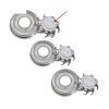 3Pcs Electric Shaver Replacement BladesCompatible For ZOZENCompatible For FlycoFR8 FS373 FS339 FS850 FS858 Electric Razor Shaving Cutter Head view 2