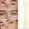 1 Sheet Glitters Freckles Face Tattooing Face Decals For Cosplay Princess Halloween Christmas Music Festival Parties view 4