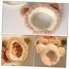 2pcs Shower Headband for Women Reusable Headdress Hair Hoop Soft and Durable Hair Band for Spa Face Washing and Daily Use Creative Cartoon Design view 4