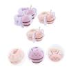 EPIGEIST 2pairs Flannel Face Wash Wristband Spa Towel Headband for Women Hair Tie Arm Band view 3