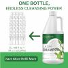ISLA & FONTANE Lash Shampoo Bulk  Multi-Scent Series  68 fl oz / 2L | Gentle Eyelash Cleanser for Lash Extensions | Non-Irritating | Professional Lash Bath Foam For Salon And Home Use (Tea Tree) view 3