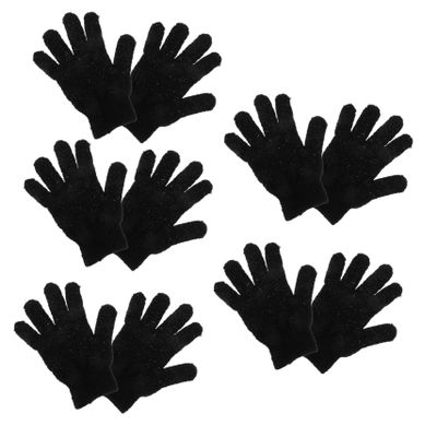 ADOCARN 10pcs Exfoliating Body Scrubber Gloves for Dead Skin Removal Heavy Duty Shower Mittens Dual-Sided Wash Mitts for Men and Women Gentle Skin Cleaning Supplies