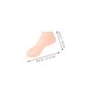 NinthAvenue Basics 1 Pair Waterproof Foot Mask Moisturizing Foot Mask Exfoliating Silicone Socks Silicone Moisturizing Socks Feet Peeling Mask Foot Care for Women Exfoliating Foot Mask view 2