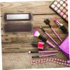 AKOOSY Stylish Lipstick Case for Women Travel Essentials Lip Balm Jewelry Holder Makeup Box for Purse Crossbody Bag view 4