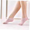 ADOCARN 1 Pair Moisturizing Silicone Foot Covers for Dry Cracked Feet Heel Socks for Spa Care Elastic Fit for Skin Tone for Repairing Skin view 4