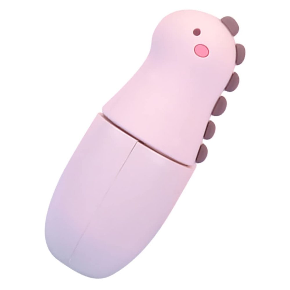 FRCOLOR 1pc Cartoon Dinosaur Handheld Facial Steamer Portable USB Rechargeable Nano Sprayer for Skin Cleansing and Oil Control for Travel and Office Use