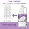 ISLA & FONTANE Lash Shampoo Bulk  Multi-Scent Series  68 fl oz / 2L | Gentle Eyelash Cleanser for Lash Extensions | Non-Irritating | Professional Lash Bath Foam For Salon And Home Use (Lavender) view 3