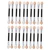FRCOLOR Dual-sided Eyeshadow Applicator Sticks 30pcs Makeup Tool for Eye Makeup Latex and Aluminum Material for Travel and Daily Use view 1
