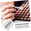 FRCOLOR Dual-sided Eyeshadow Applicator Sticks 30pcs Makeup Tool for Eye Makeup Latex and Aluminum Material for Travel and Daily Use view 3