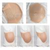 SooTTBE Full Silicone Artificial Baby Bump Fake Pregnant Belly Film Props Real Soft False Maternity for Pretending Pregnancy,Color 1,L view 2
