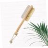 BESTYASH Natural Bristle Foot Scrubber with Handle Pumice Stone Exfoliator for Smooth Skin Tool for and Removal view 3
