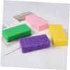 FRCOLOR 6 Pcs Foot Pumice Stone Set Double-Sided Exfoliating Scrubber for Dead Skin Removal Hard Skin Remover Pedicure Tools for Home Use view 4