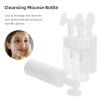 ELAYARD 4pcs Facial Cleansing Brush Cosmetic Bottle Dispenser for Skin Care and Gentle Massage for Daily Use and Travel view 2